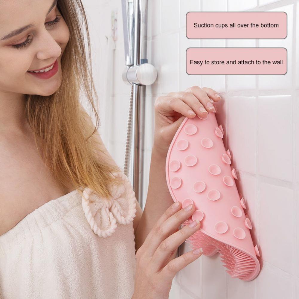 ( Buy 1 get 1 Free ) Silicone Body Back Scrubber for Skin Deep Cleaning